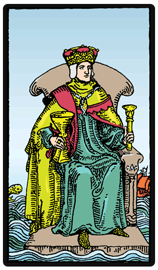 King of Cups tarot card