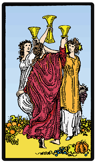 Three of Cups