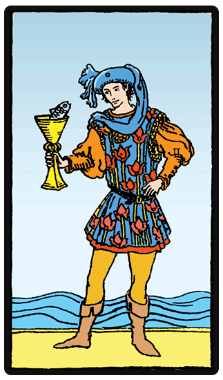 Page of Cups