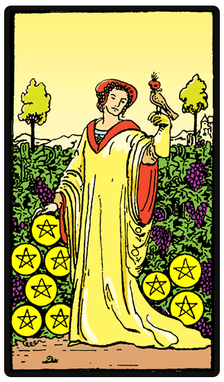Nine of Pentacles