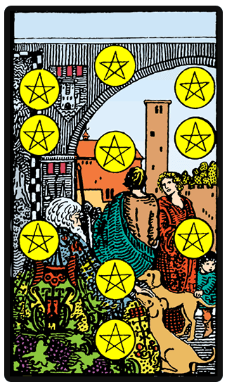 Ten of Pentacles