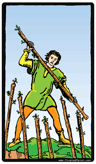 Seven of Wands
