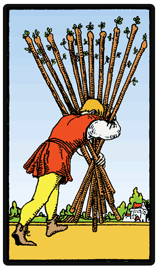 Ten of Wands