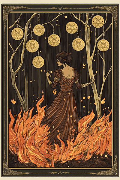 Nine of Pentacles
