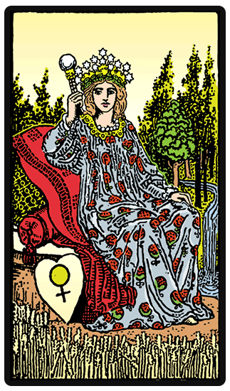 The Empress tarot card