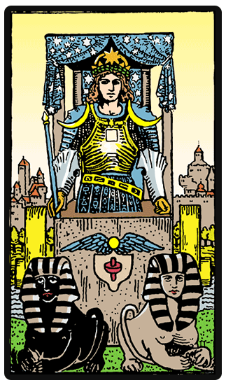 The Chariot tarot card