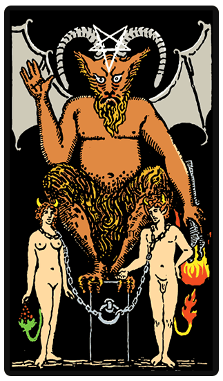 The Devil tarot card