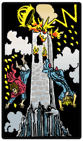 The Tower tarot card