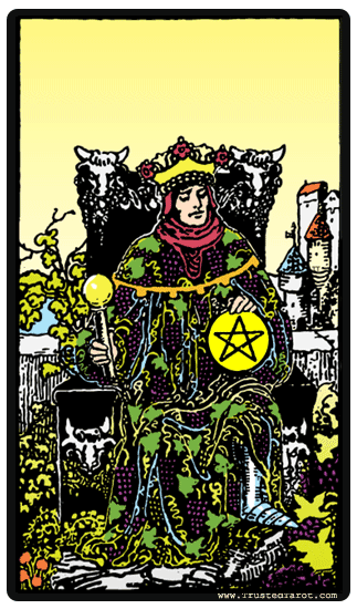 King of Pentacles tarot card