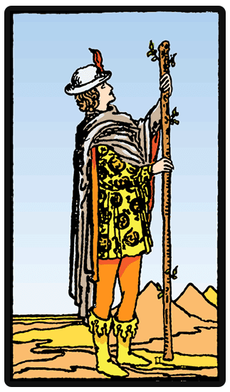 Page of Wands tarot card